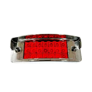Stop Led Visera Lateral 21 para Carro Aderco Fija Strobo